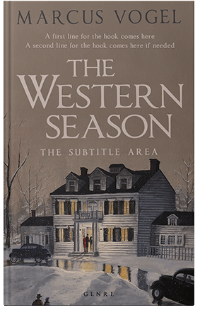 Pre Made Book Cover Sandstone