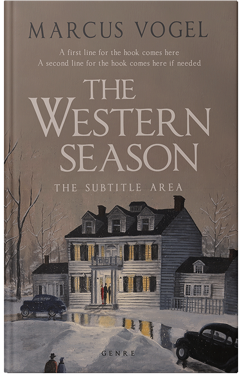 Front view of Sandstone #24608 - Premade Historical Book Cover