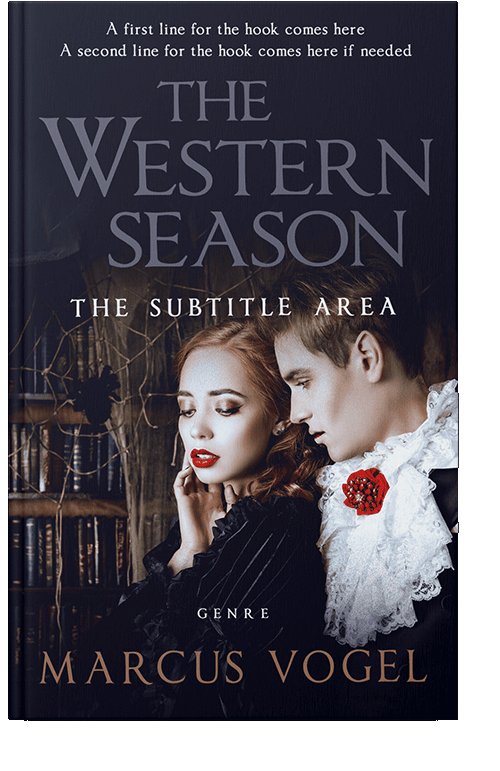 Front view of Cold Turkey #24613 - Premade Horror Book Cover