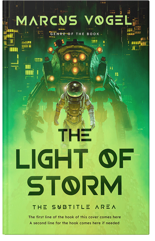 Front view of Premade Science Fiction Book Cover - Sulu