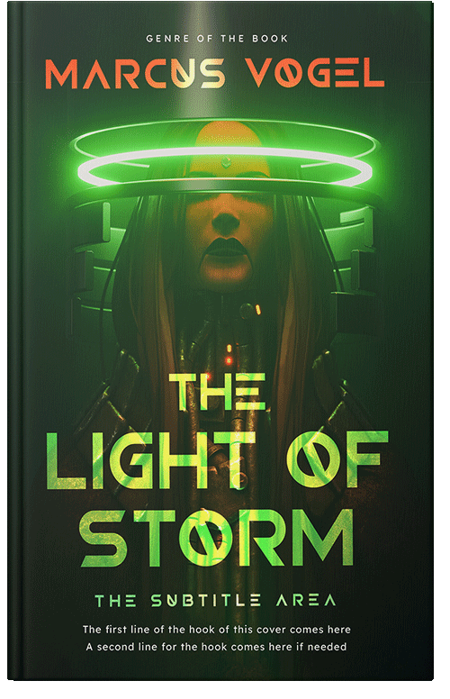 Front view of Premade Science Fiction Book Cover - Mallard