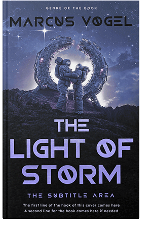 Pre Made Book Cover Vulcan