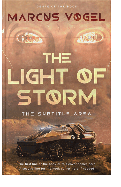 Front view of Muddy Waters #24632 - Premade Apocalyptica Book Cover