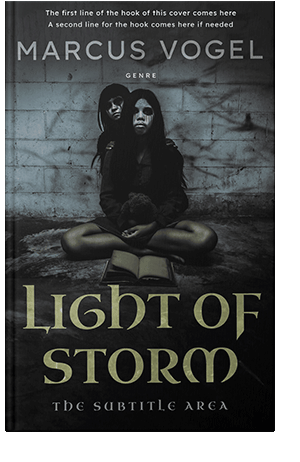 Pre Made Book Cover Woodsmoke