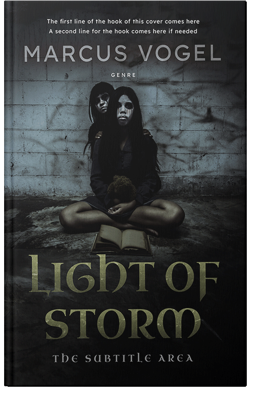 Front view of Woodsmoke #24638 - Premade Horror Book Cover