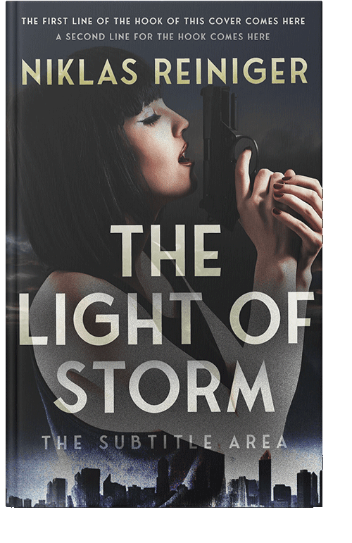 Front view of Shark #24654 - Premade Mystery & Thriller & Suspense Book Cover