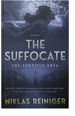 Pre Made Book Cover Ebony Clay