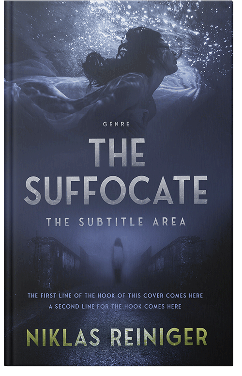 Front view of Ebony Clay #24658 - Premade Mystery & Thriller & Suspense Book Cover