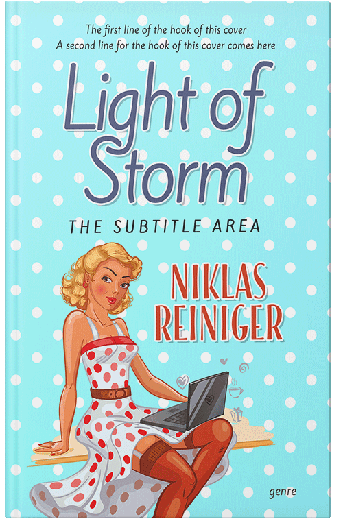 Front view of Ice Cold #24665 - Premade Erotica Book Cover