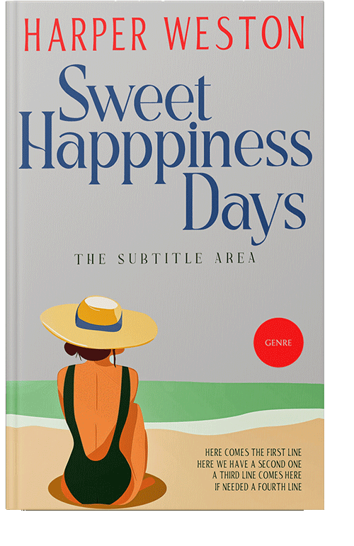 Front view of Sisal #24673 - Premade Travel Book Cover | BookCoverZone