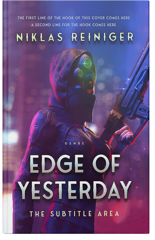 Front view of Premade Science Fiction Book Cover - Bossanova