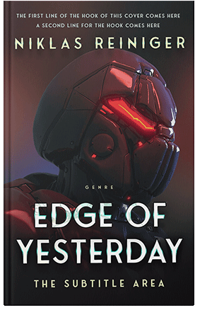 Pre Made Book Cover Cocoa Brown