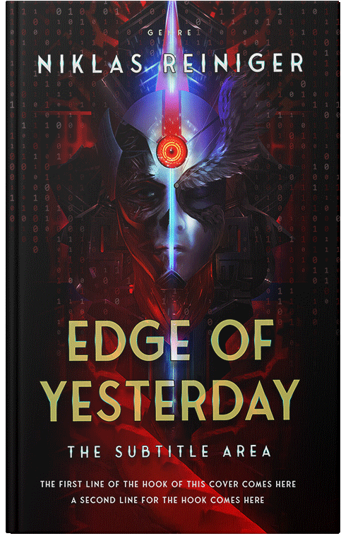 Front view of Premade Science Fiction Book Cover - Asphalt