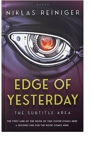 Pre Made Book Cover Thunder