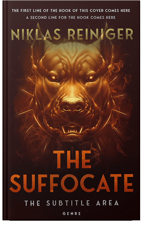 Front view of Tuscany #24690 - Premade Horror Book Cover