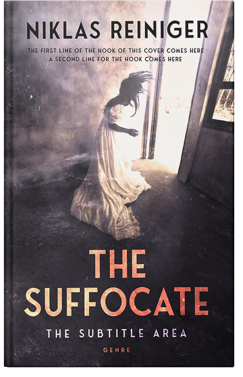 Front view of Premade Horror Book Cover - Dust Storm