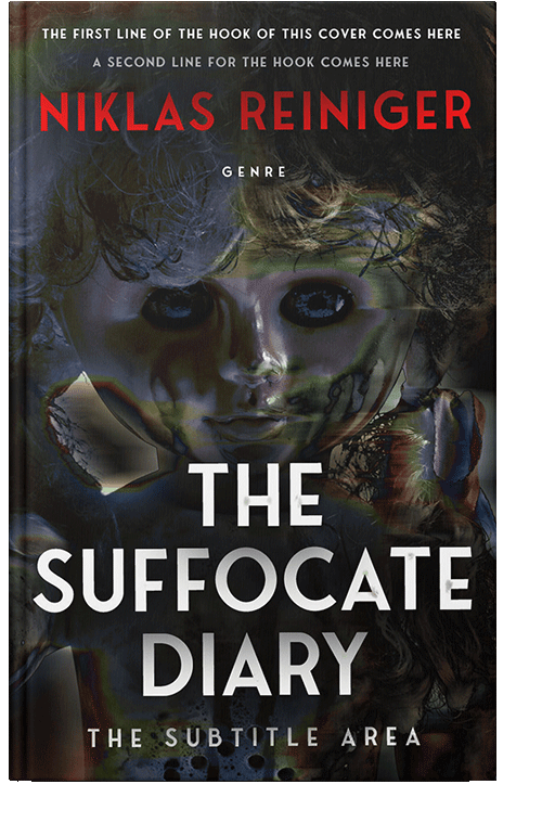 Front view of Tuatara #24699 - Premade Horror Book Cover