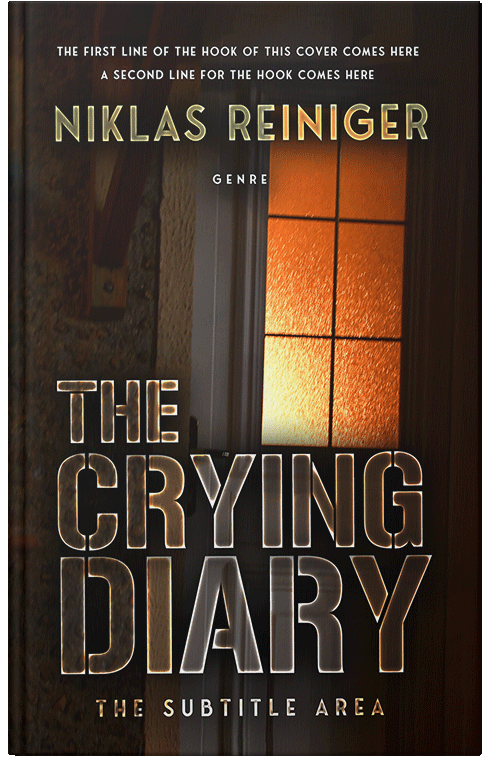 Front view of Premade Horror Book Cover - Di Serria