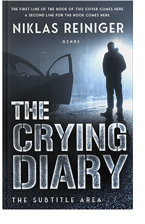 Pre Made Book Cover Ebony Clay