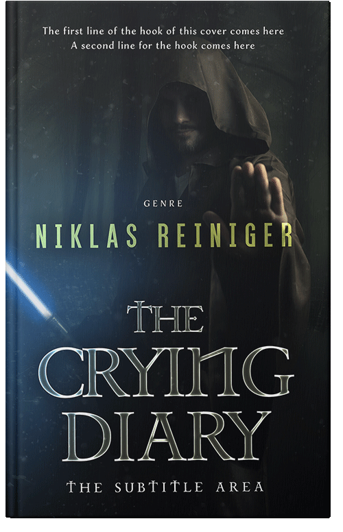 Front view of Bunker #24714 - Premade Science Fiction Book Cover