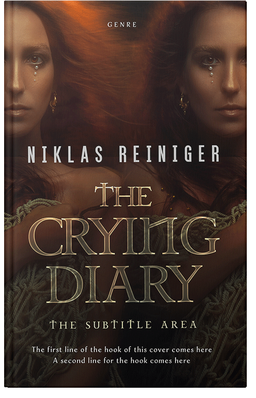 Front view of Coffee Bean #24726 - Premade Fantasy Book Cover