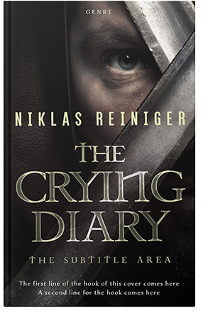 Pre Made Book Cover Cod Gray