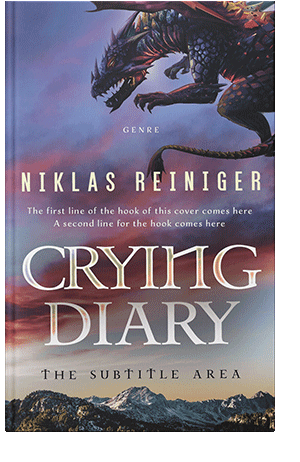 Pre Made Book Cover Rum