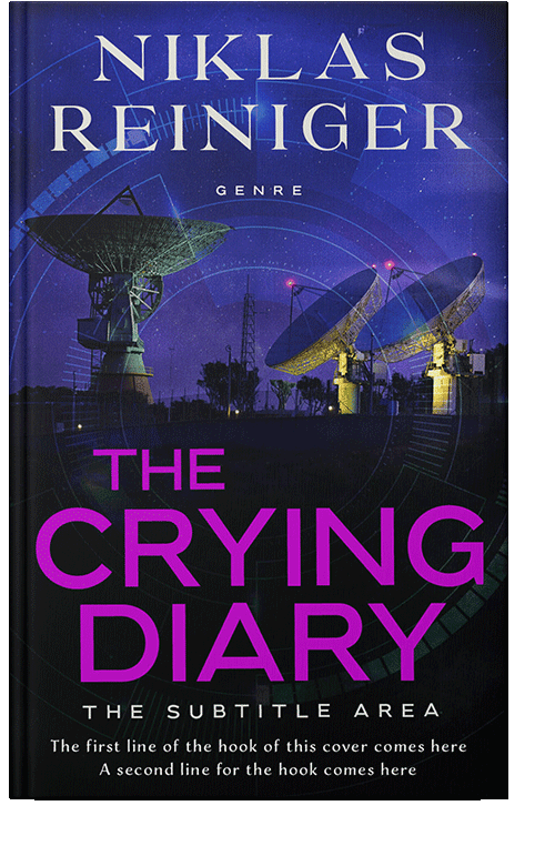 Front view of Ebony #24737 - Premade Mystery & Thriller & Suspense Book Cover