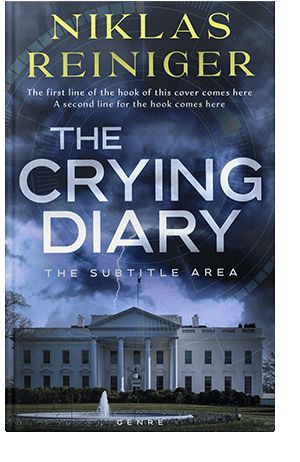 Pre Made Book Cover Pickled Bluewood