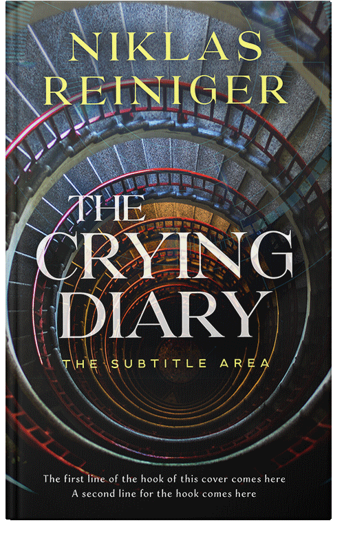 Front view of Premade Mystery & Thriller & Suspense Book Cover - Shark