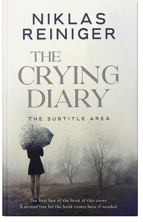 Front view of Premade Fantasy Book Cover - Ship Gray