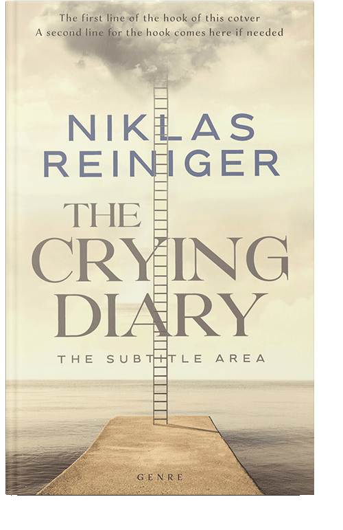 Front view of Wheatfield #24749 - Premade Abstract Book Cover