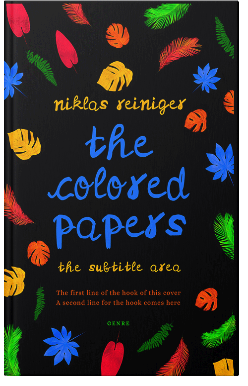 Front view of Woodsmoke #24762 - Premade Abstract Book Cover