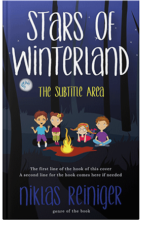 Pre Made Book Cover Black