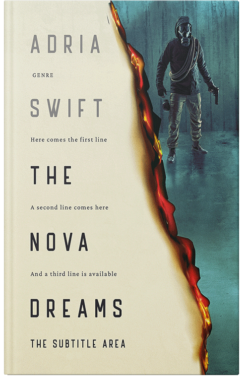 Front view of Premade Apocalyptica Book Cover - Aths Special