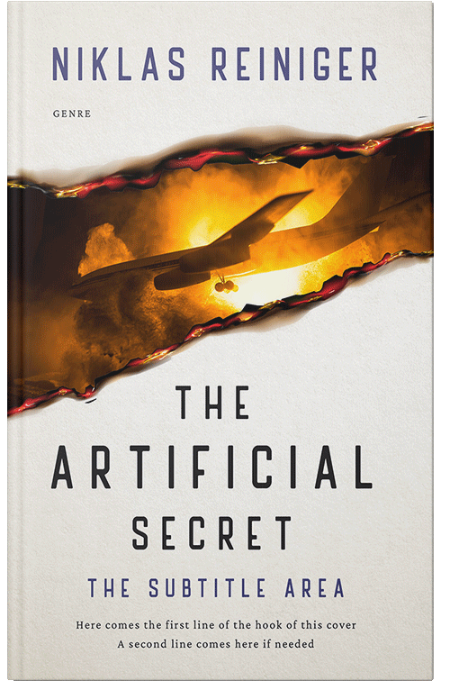 Front view of Cedar #24794 - Premade Apocalyptica Book Cover