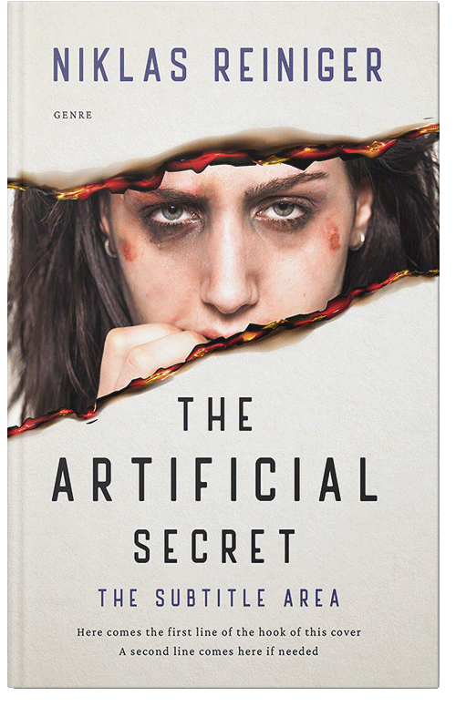 Front view of Cocoa Brown #24795 - Premade Erotica Book Cover