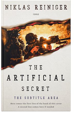 Pre Made Book Cover Coffee Bean