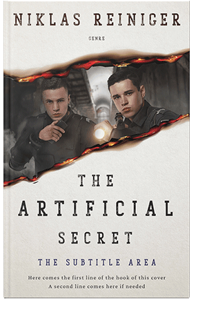 Pre Made Book Cover Pampas