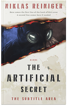 Pre Made Book Cover Pampas