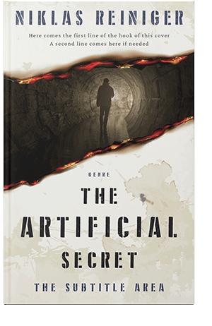 Pre Made Book Cover Satin Linen