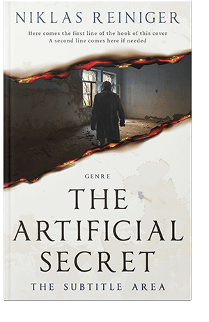 Pre Made Book Cover Spring Wood