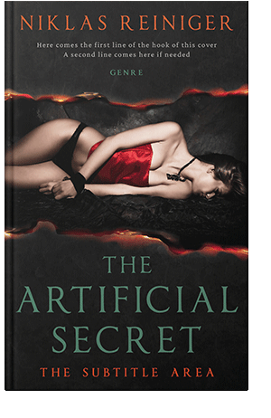 Pre Made Book Cover Cod Gray