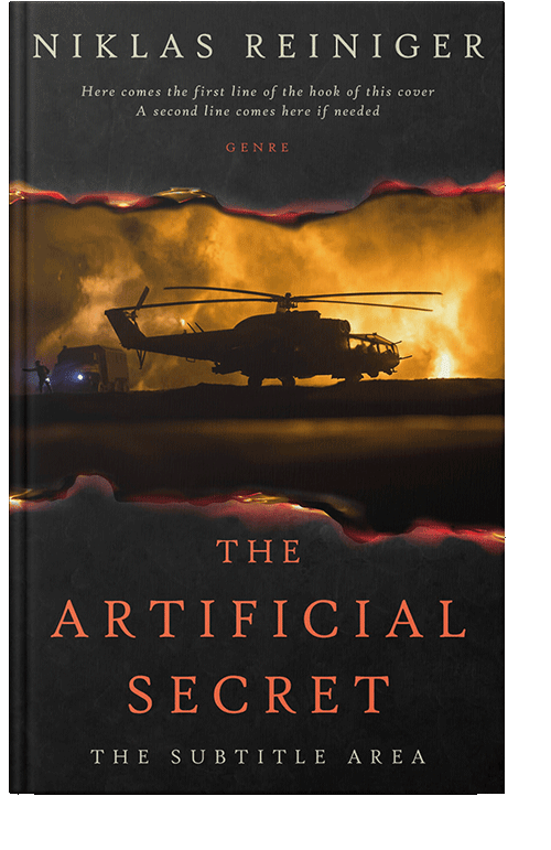 Front view of Zeus #24819 - Premade Mystery & Thriller & Suspense Book Cover