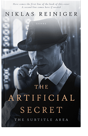 Pre Made Book Cover Iron