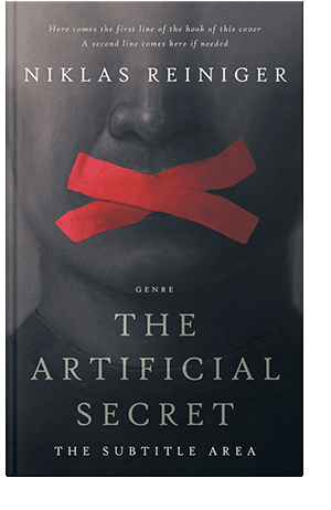 Pre Made Book Cover Outer Space