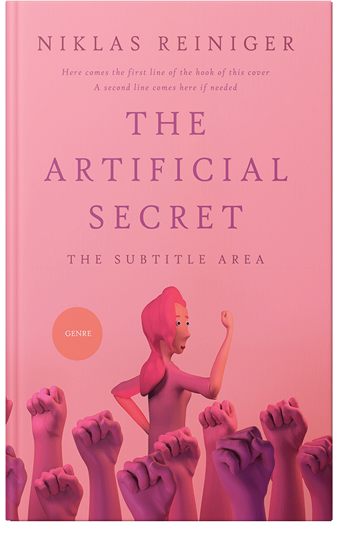 Front view of Sweet Pink #24839 - Premade Politics & Law & Society Book Cover