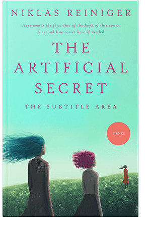 Pre Made Book Cover Ice Cold