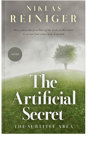 Pre Made Book Cover Lemon Grass