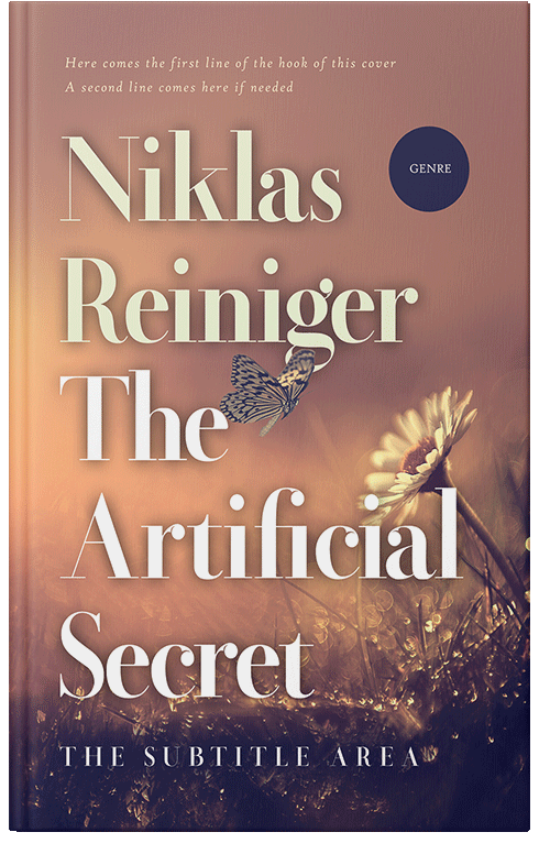 Front view of Coral Tree #24842 - Premade Nature Book Cover